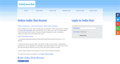 Desktop Screenshot of indianchat.net